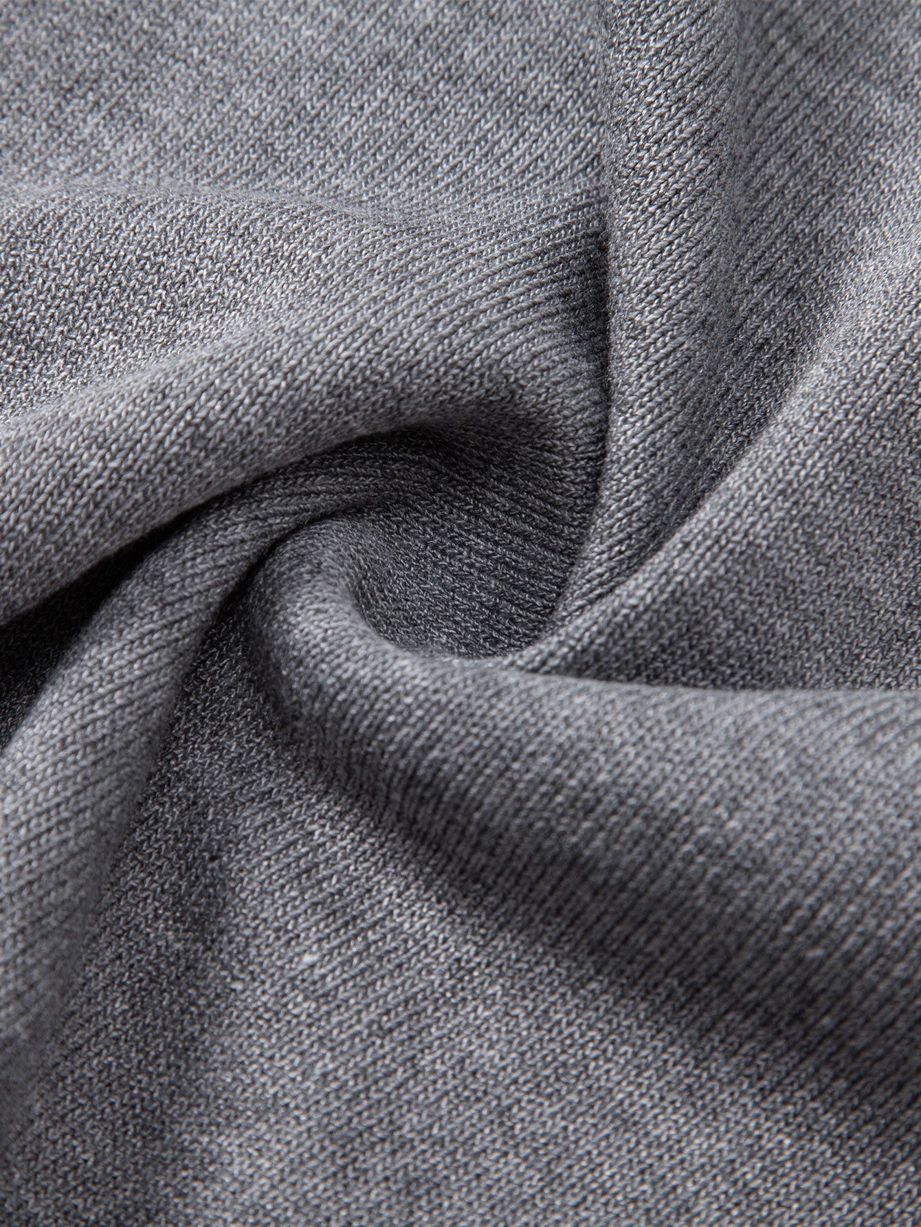 Twist Jacquard Knitted Zipper Polo Shirt
