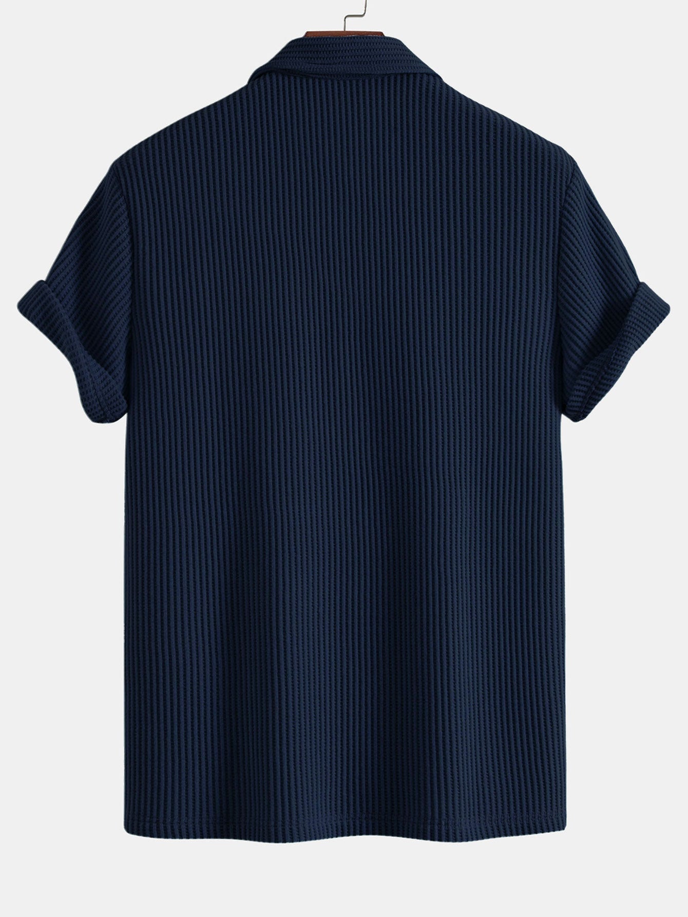 3 Pieces Short Sleeved Waffle Polo