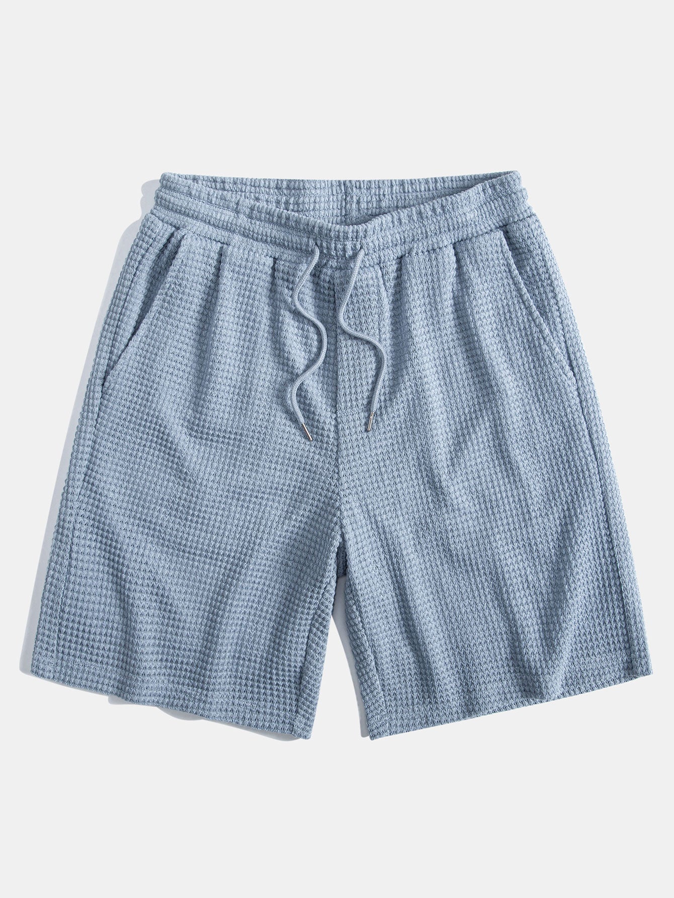 Waffle Textured Cuban Shirt & Shorts