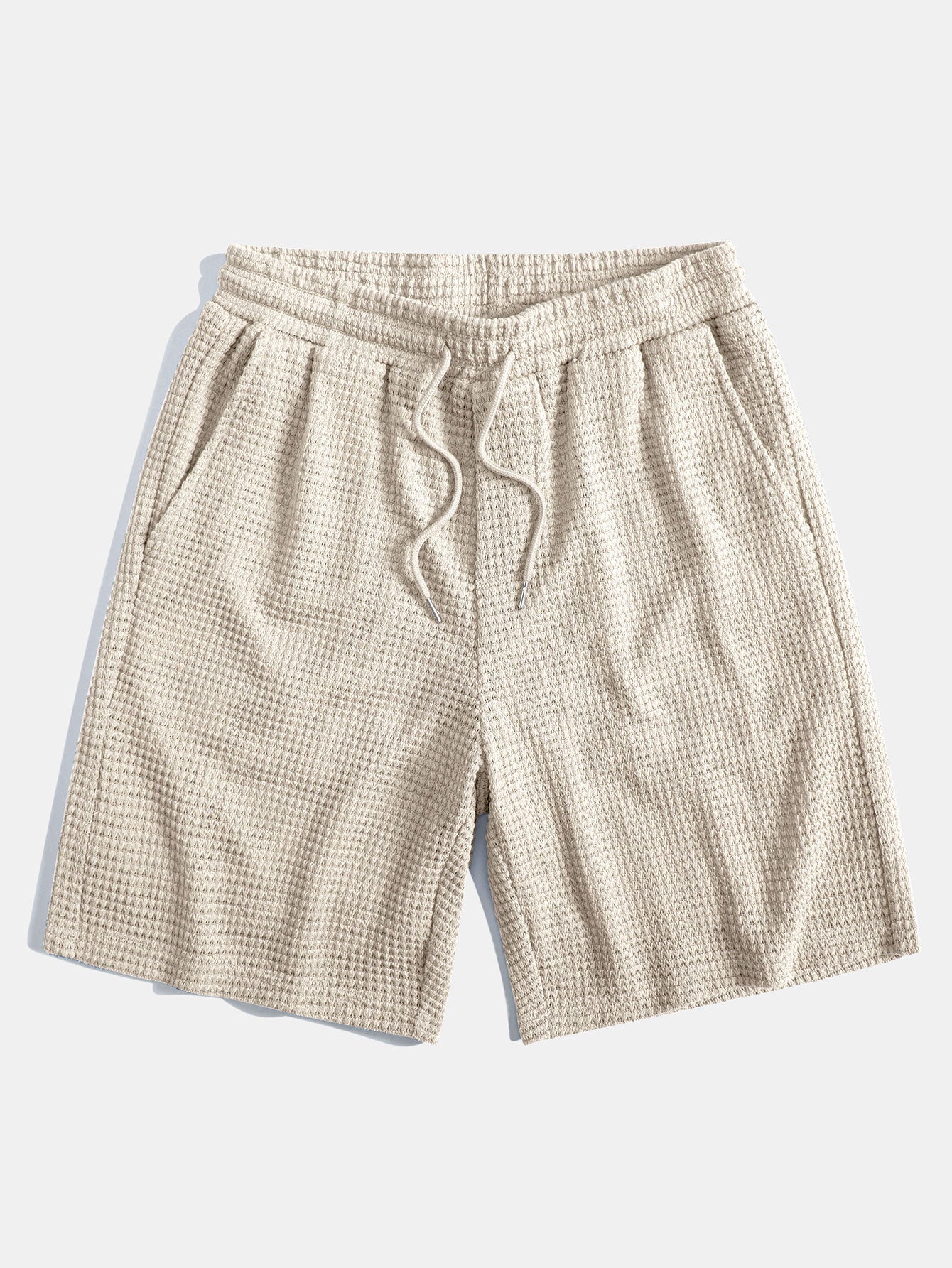 Waffle Textured Cuban Shirt & Shorts