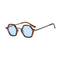 Leopard with Blue Lenses