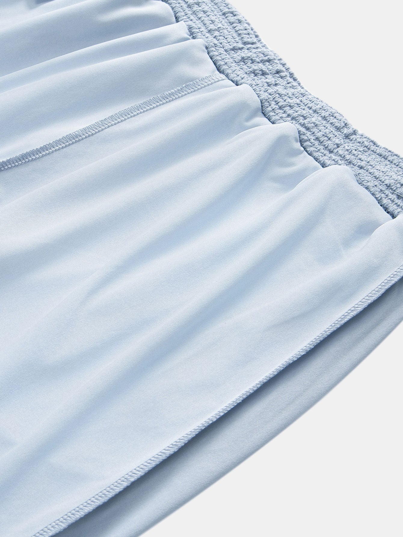 Waffle Textured Cuban Shirt & Shorts