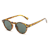 Leopard with Green Lenses