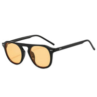 Black with Orange Lenses