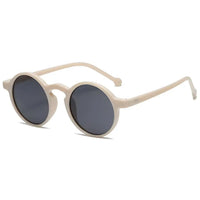 White with Dark Lenses