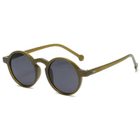 Green with Dark Lenses