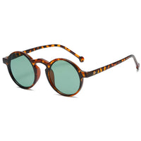 Leopard with Green Lenses
