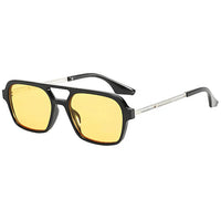 Black with Yellow Lenses