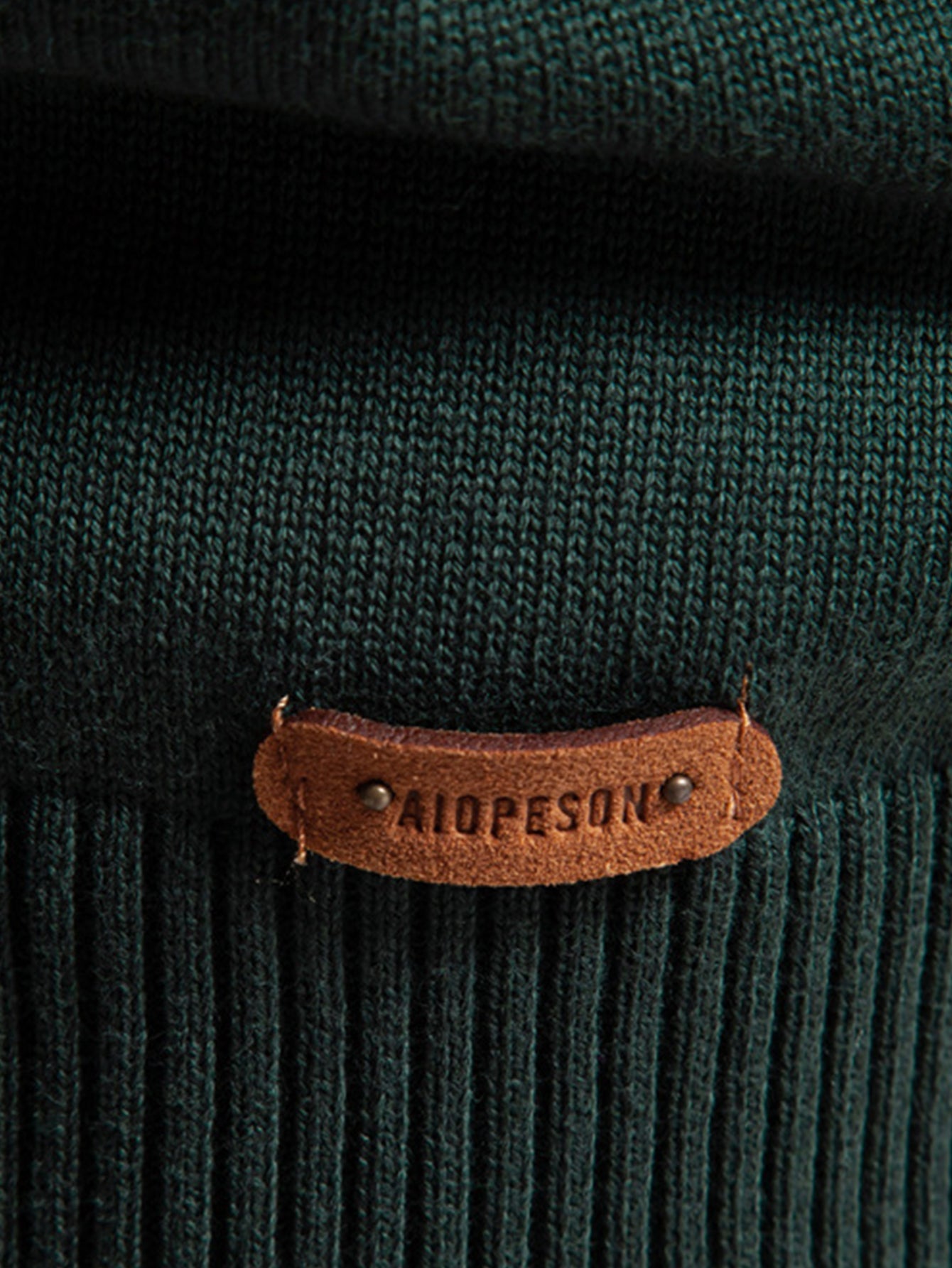 Stripe Quarter-Zip Sweater
