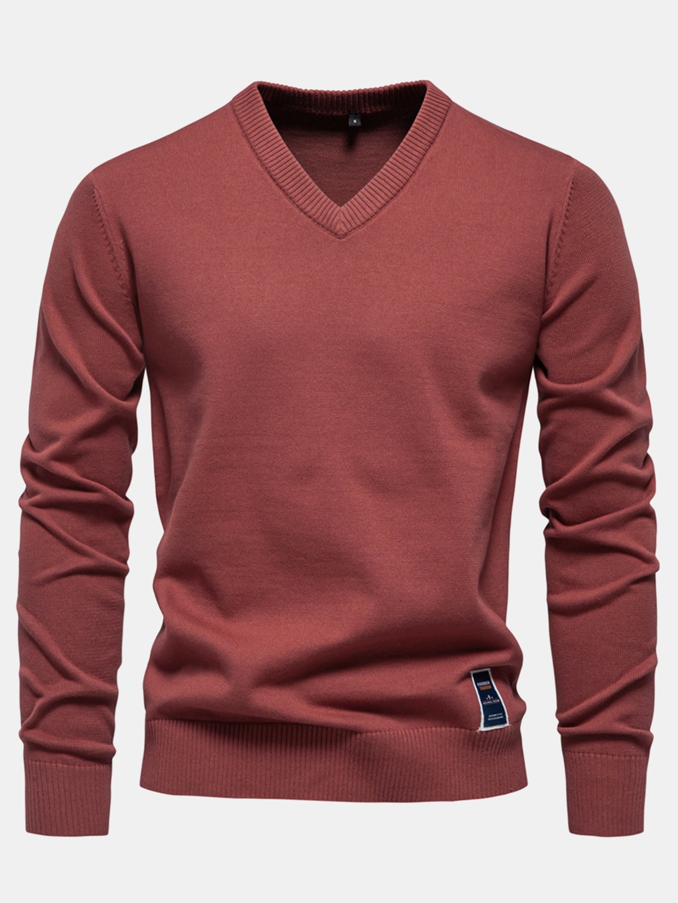 Long Sleeve V-Neck Sweater