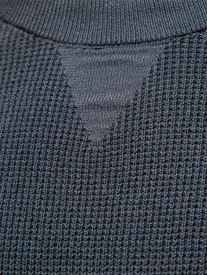 Raglan Sleeve Textured Sweater