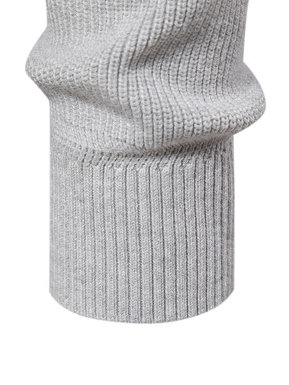 Raglan Sleeve Quarter-Zip Sweater