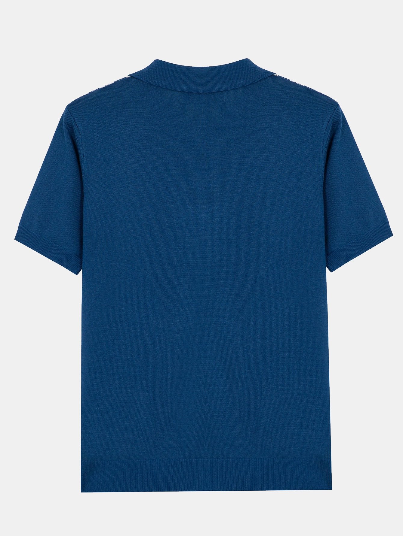 Striped Short Sleeve Sweater Polo