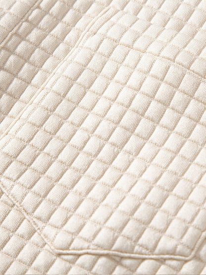 Waffle Polo With Pockets